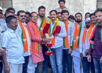 भाजप युवा मोर्चा सोलापूर जिल्हाध्यक्षपदी रणवीर राऊत