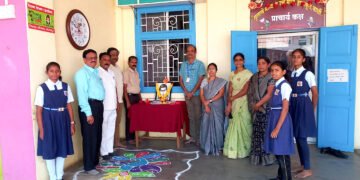 सुलाखे हायस्कूल, बार्शी येथे राष्ट्रीय गणित दिन उत्साहात साजरा