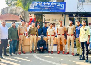 तरुणाचा खून करून पळून गेलेले दोघे नांदेडहून जेरबंद