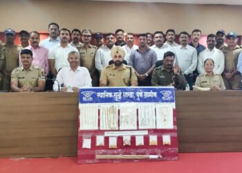 खानापूर सराफ दुकानावर दरोडा टाकणारे सराईत गुन्हेगार जेरबंद