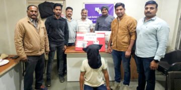 सराईत गुन्हेगाराकडून पिस्तूल व चार जिवंत काडतुसे जप्त