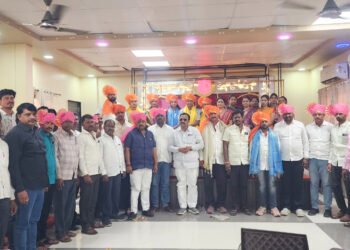 जिल्हा परिषद व पंचायत समिती नवनिर्वाचित सदस्यांचा भूम येथे सन्मान