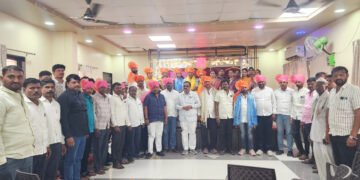 जिल्हा परिषद व पंचायत समिती नवनिर्वाचित सदस्यांचा भूम येथे सन्मान