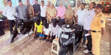 मार्निंग वॉकला गेलेल्या ज्येष्ठ नागरिकाला लुटणारे चौघे चोरटे जेरबंद