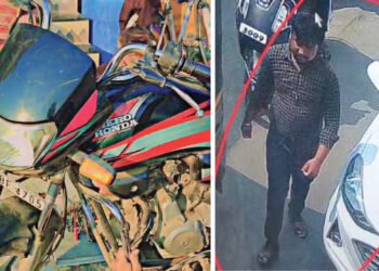 बार्शीतील बाजारपेठेतील रहदारीच्या ठिकाणावरून दुचाकी चोरी