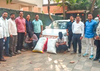 गांजाची तस्करी करणारे दोघे जेरबंद