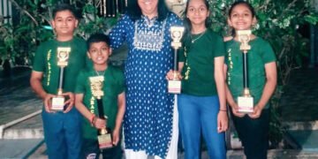 Abacus Academy राज्यस्तरीय स्पर्धेत बार्शीच्या जयश्री अबॅकसचा चमकदार यश