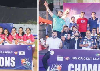 जेबीएन क्रिकेट लीग सीजन 5 का सफल आयोजन