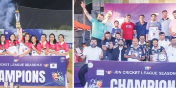 जेबीएन क्रिकेट लीग सीजन 5 का सफल आयोजन