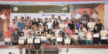 JITO Pune का सूर्य नमस्कार अभियान बना मिसाल