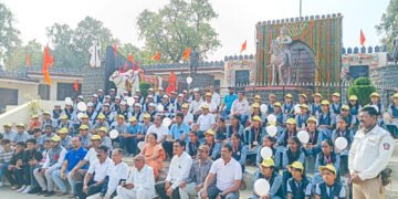 जागतिक रोटरी दिनानिमित्त बार्शीत “शांतता सायकल रॅली” उत्साहात