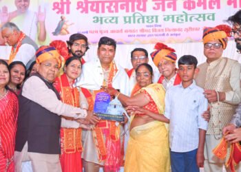 नाहर परिवार संचालित त्रिभुवन जैन संगठन ट्रस्ट द्वारा भव्य प्राण-प्रतिष्ठा महोत्सव संपन्न