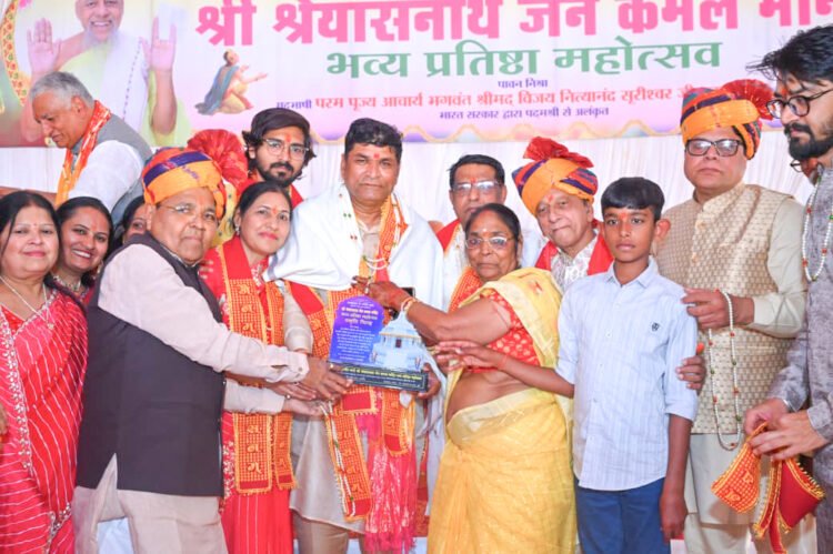 नाहर परिवार संचालित त्रिभुवन जैन संगठन ट्रस्ट द्वारा भव्य प्राण-प्रतिष्ठा महोत्सव संपन्न 1 27 02 26 3