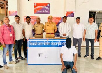 गावठी पिस्तूल बाळगणारा सराईत गुन्हेगार जेरबंद