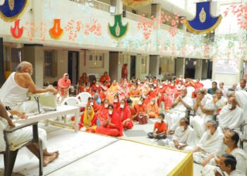 पालिताना में आयंबिल ओली की भक्ति गूंज