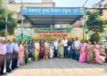 जडाबाई दुगड शिक्षण संकुल येथे संगणक कक्ष व ग्रंथालयाचे उद्घाटन