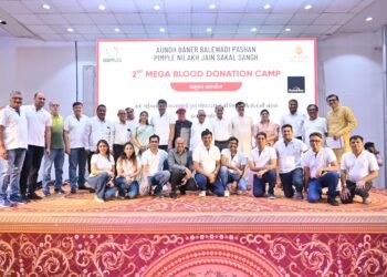 औंध-बाणेरमध्ये मेगा रक्तदान शिबिरात ८५१ जणांनी केले रक्तदान