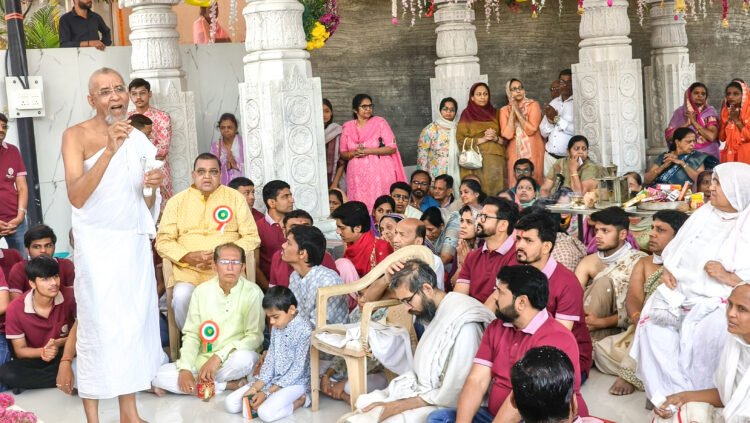 श्री शत्रुंजय भक्तामर तीर्थ में 15 हजार से अधिक श्रद्धालु छगाऊ यात्रा में सहभागी 1 4 3 26 1