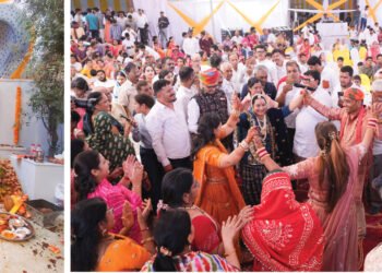 धूमधाम से हुई ‘श्री सोनाणा खेतलाजी’ की प्राणप्रतिष्ठा