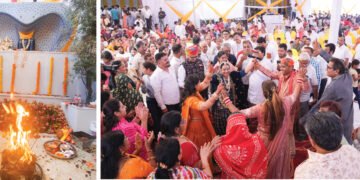 धूमधाम से हुई ‘श्री सोनाणा खेतलाजी’ की प्राणप्रतिष्ठा