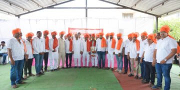 दि बार्शी मर्चंट्स असोसिएशनच्या नूतन संचालकांचा उत्साहात सत्कार